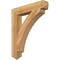 Ekena Millwork Thorton Arts & Crafts Rough Sawn Bracket, Western Red Cedar, 6"W x 36"D x 42"H BKT06X36X42THR03RWR - alternate 1